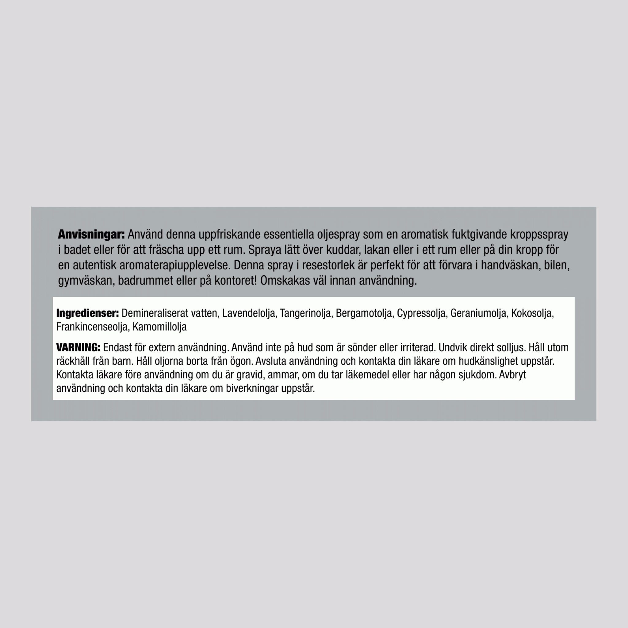 Goodnite Spray, 2.4 fl oz (71 mL) Spray Bottle