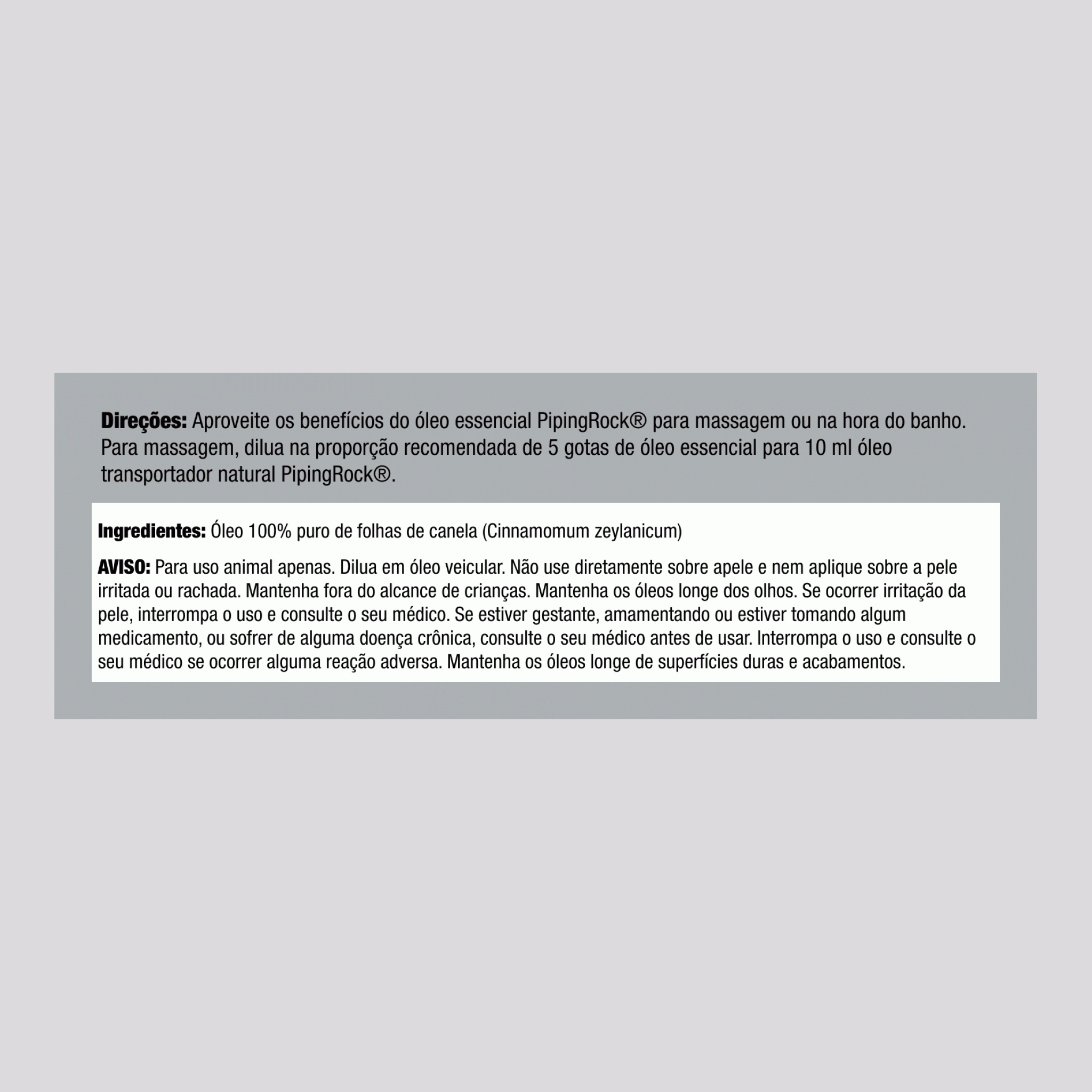 Óleo Essencial Puro de Folha de Canela, 1/2 fl oz (15 mL) Frasco com Conta-gotas