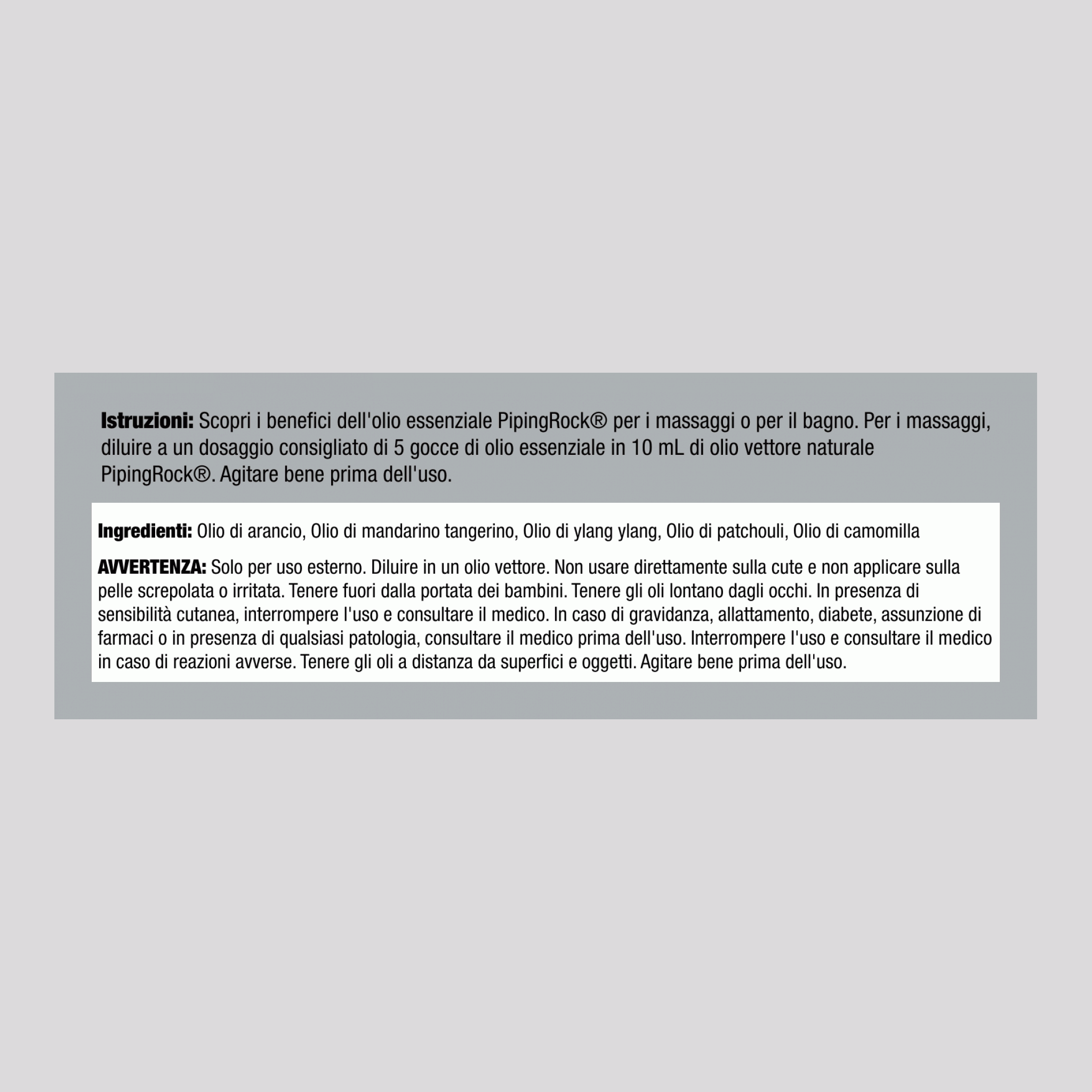 Miscela di Oli Essenziali Calmanti, Flacone Contagocce da 1/2 fl oz (15 mL)