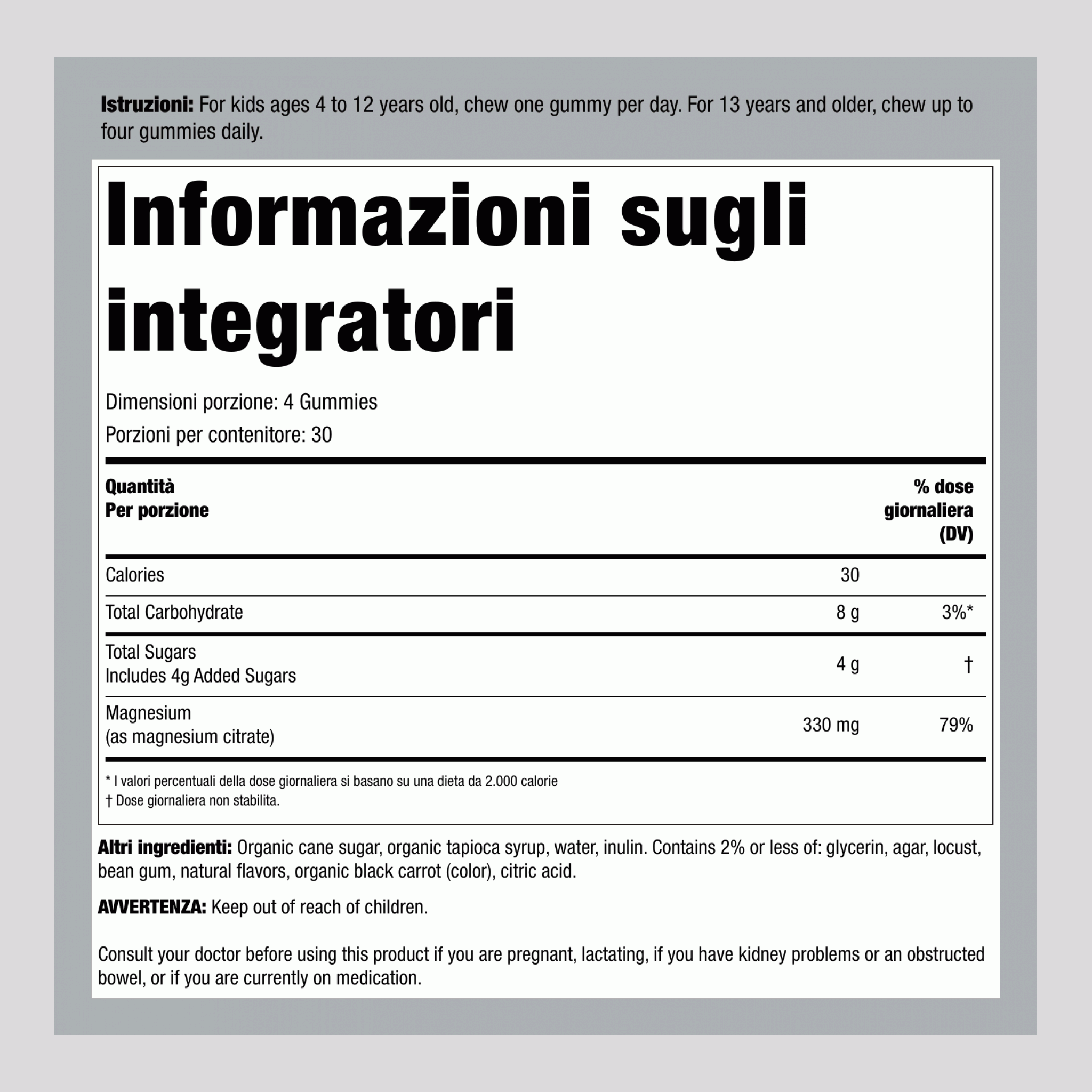 Gommini Calm Sapore Lampone-Limone, 120 Gustosi Gommini