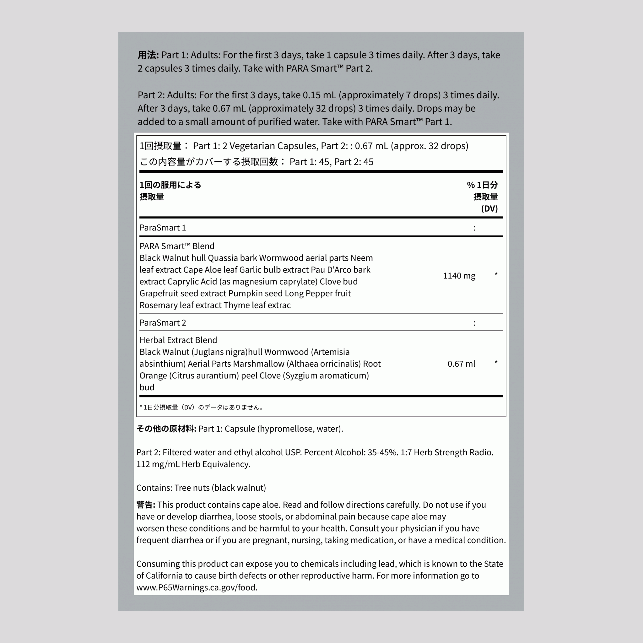 パラスマートクレンジングフォーミュラ