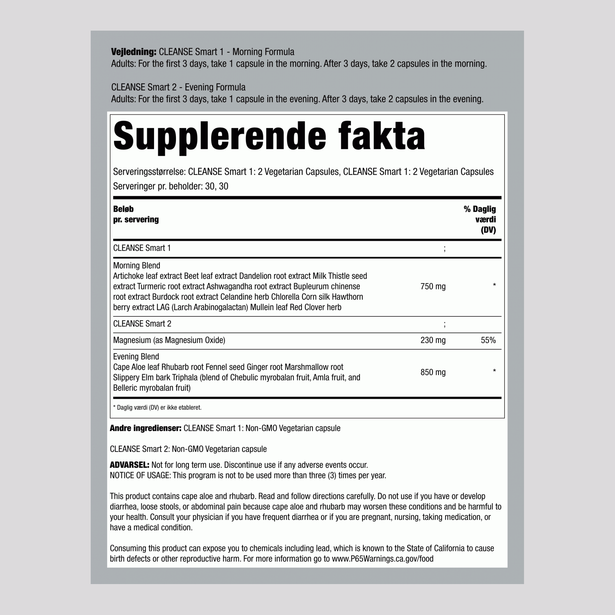 Cleanse Smart Total Body Rens