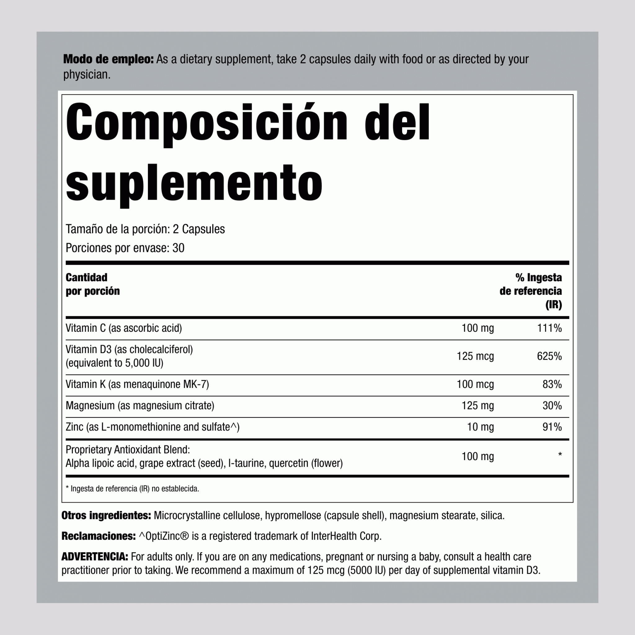 Complejo Revolution-D™, 60 Cápsulas Vegetarianas