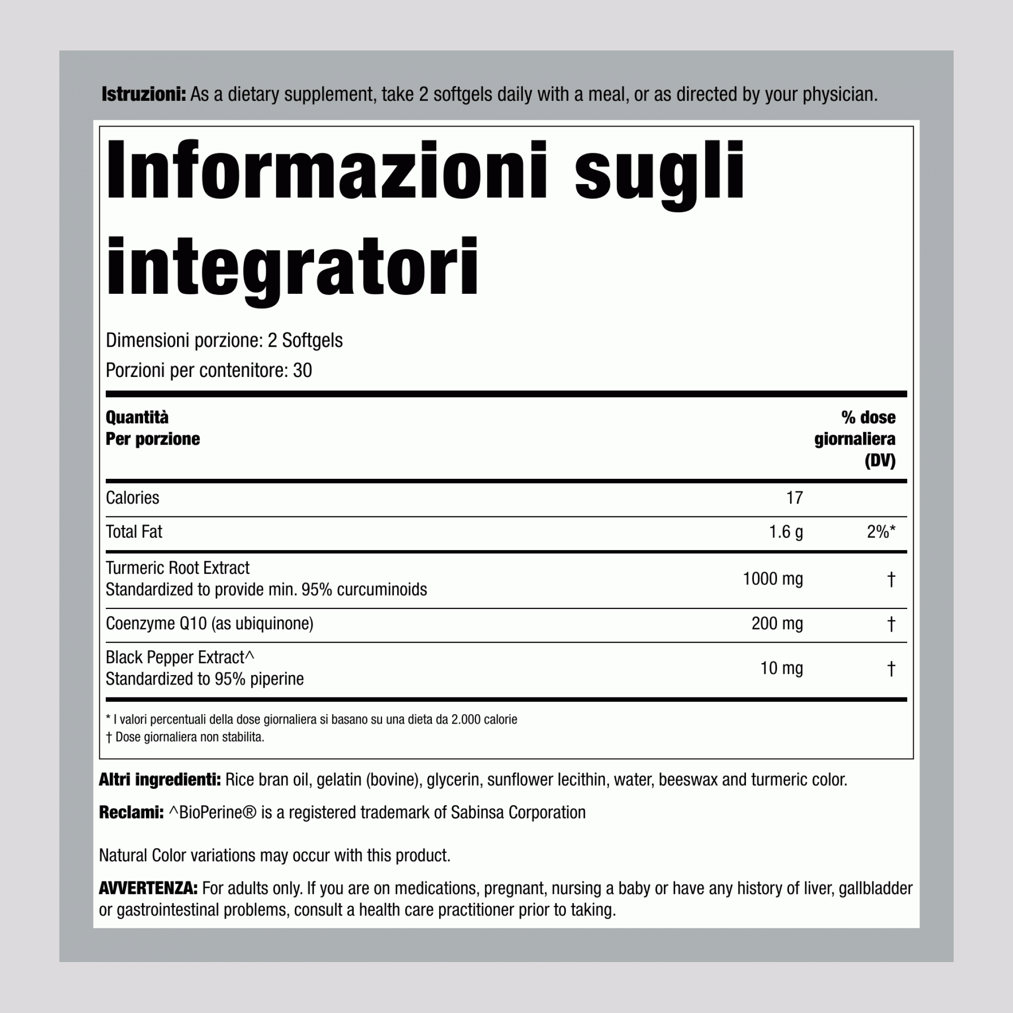 CUR-Q10 ULTRA Complex, 60 Softgel