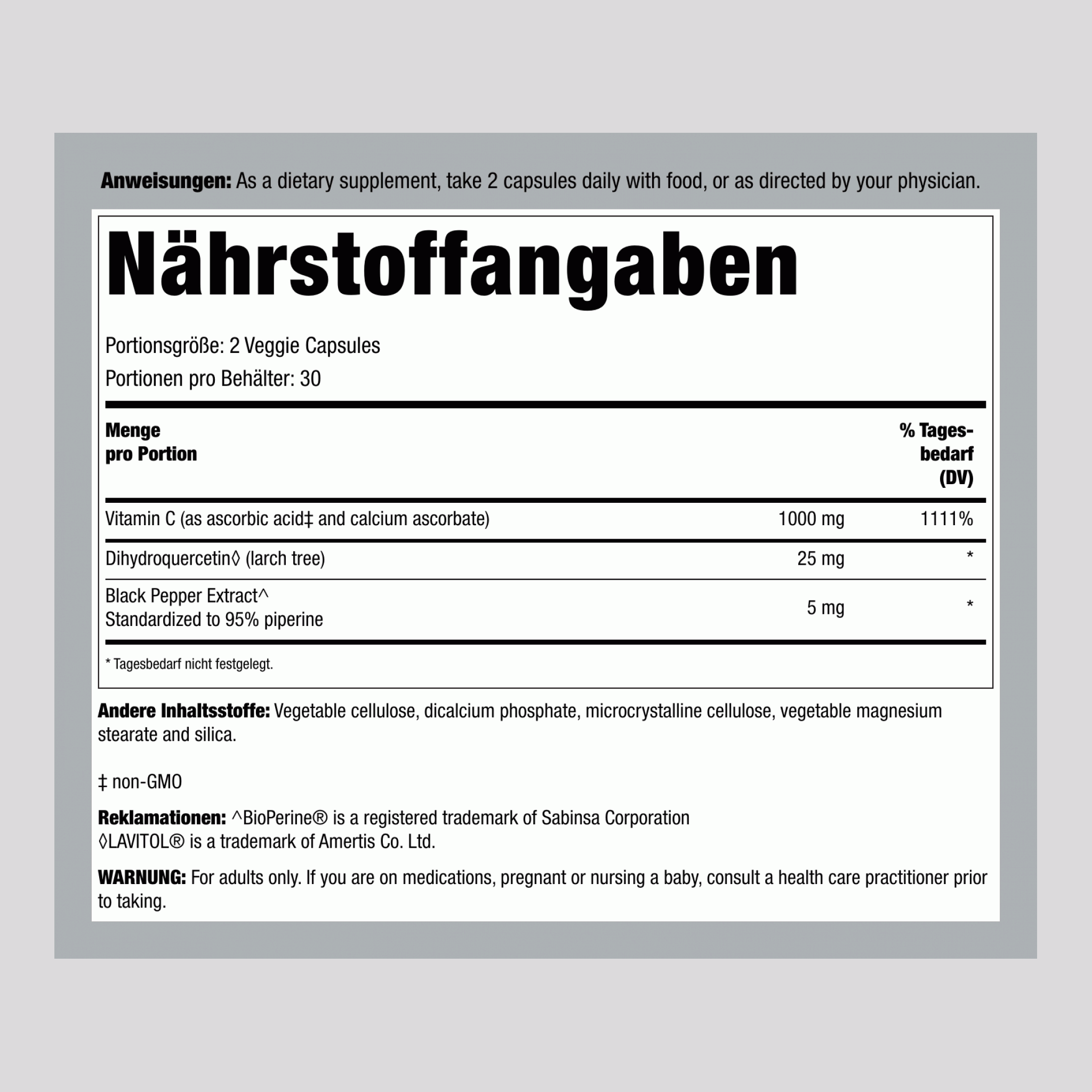 Revolution-C™ Complex, 60 Vegetarische Kapseln