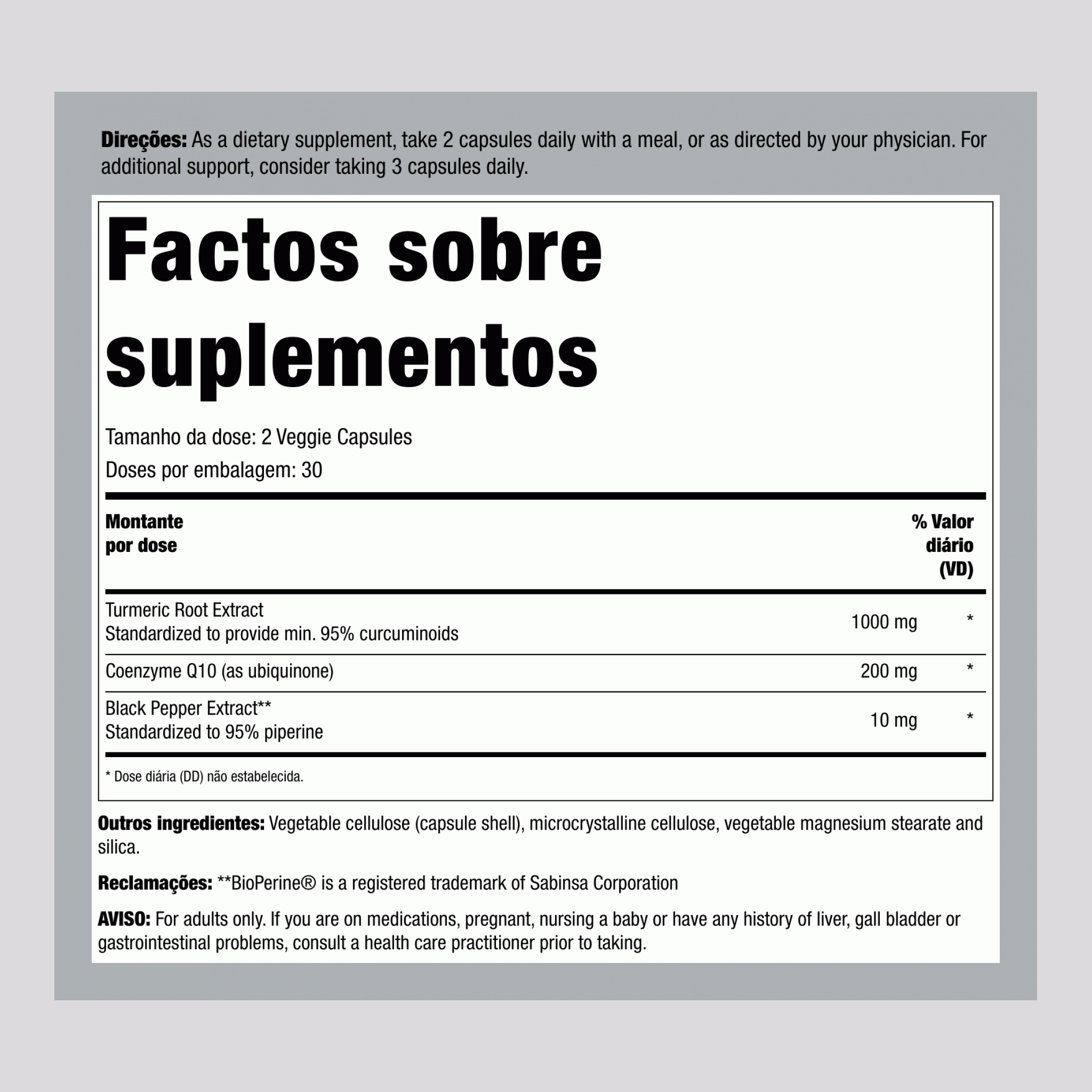 CUR-Q10 ULTRA Complex, 60 Cápsulas Vegetarianas