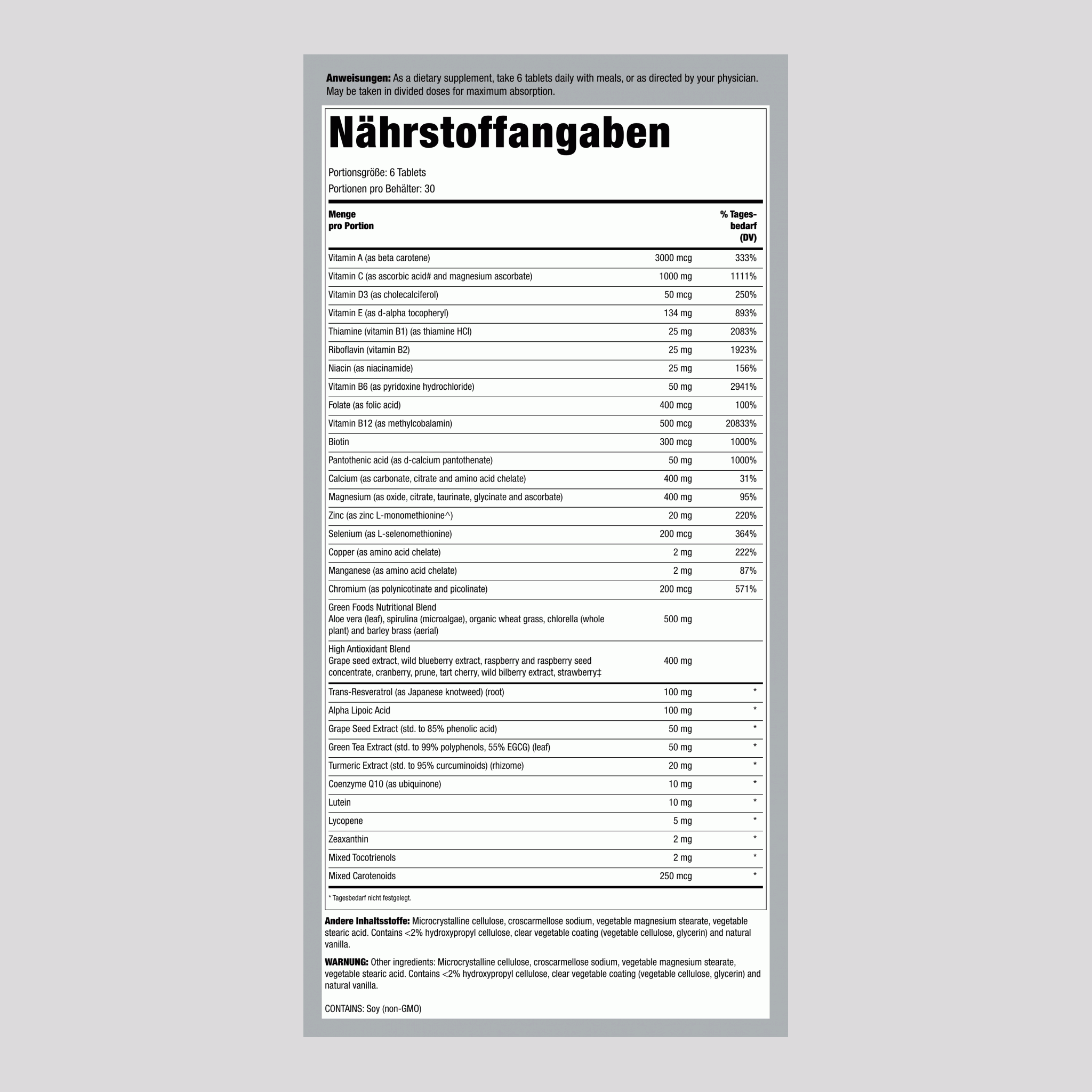 Multi360® ULTRA, 180 Tabletten