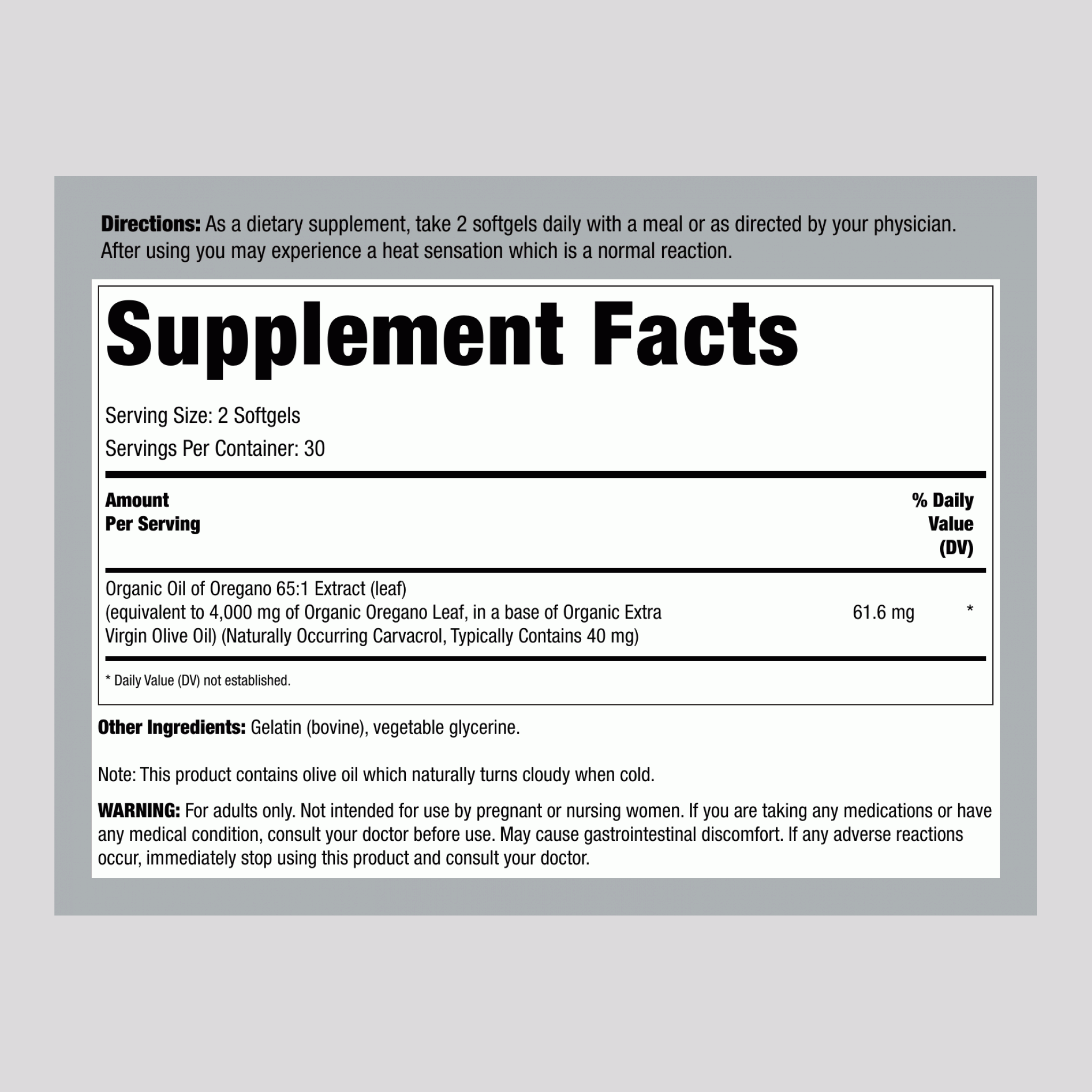 Orega-Pure, 60 Softgels